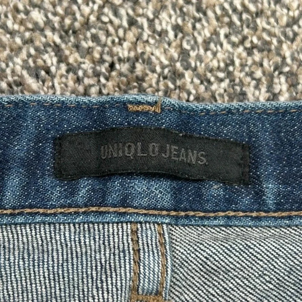 Uniqlo Red Line Kaihara‎ Selvedge Denim Jeans Mens 32x32 Slim Straight Fit Japan